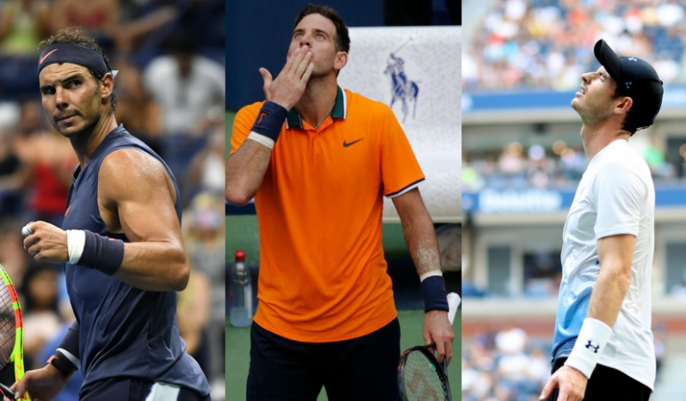 Us Open: Nadal y Del Potro avanzaron en el US Open; Murray, eliminado