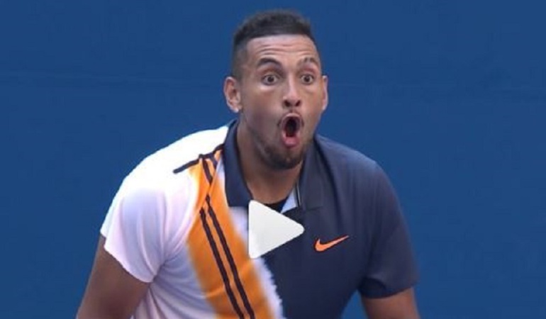 Roger Federer Kyrgios: El impresionante punto de Federer que dejó boquiabierto a su rival
