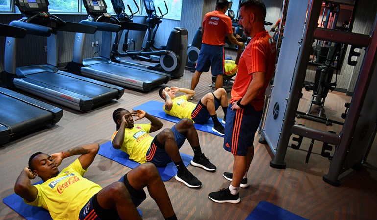 Selección colombia Cuadrado, Quintero, Chara Arboleda: ¡Completos! Selección Colombia entrena con todos sus covocados