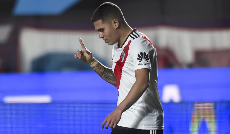 Gol Juan Fernando Quintero Vs San Lorenzo: Gol de Juan Fernando Quintero fue elegido el mejor de la fecha en Argentina