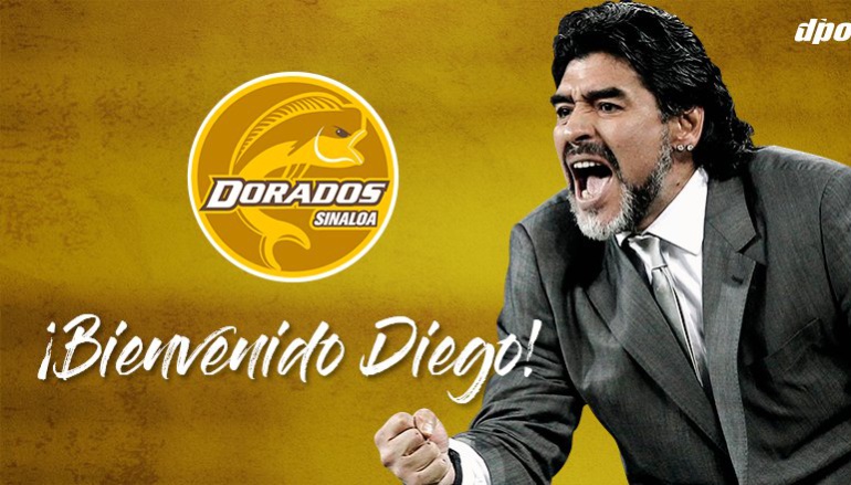 Maradona Dorados de Sinaloa: Maradona será presentado el lunes como nuevo técnico de Dorados de Sinaloa
