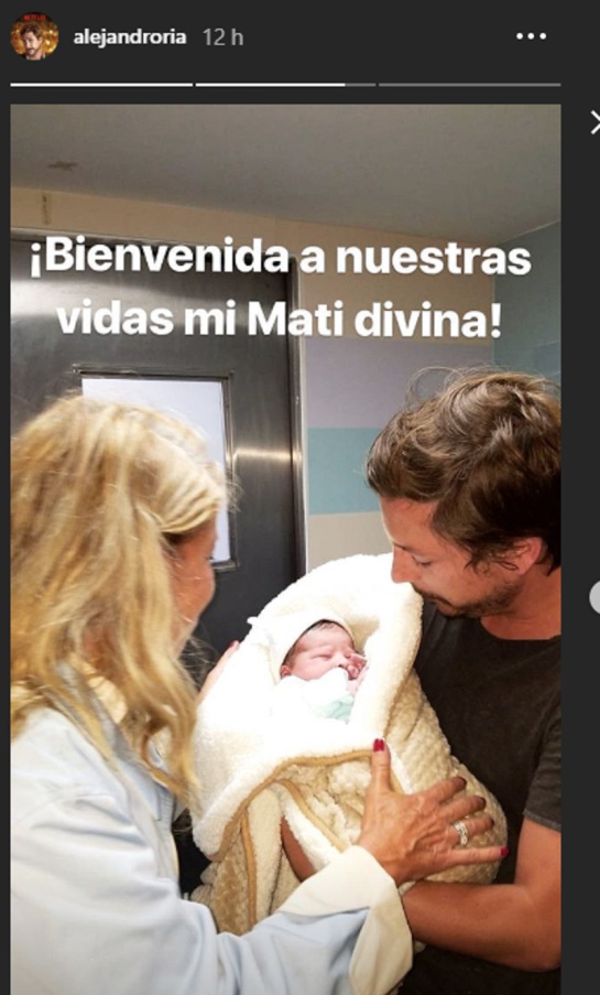 Nació la hija de Alejandro Riaño y su novia María Alejandra Manotas Nació la hija de Alejandro Riaño y su novia María Alejandra Manotas