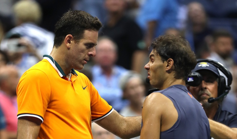 Radale Nadal Juan Martín del Potro US Open: Nadal abandona lesionado y Del Potro jugará la final del US Open