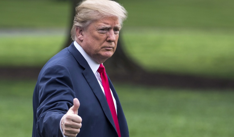 Relaciones Corea del Norte - Estados Unidos: Trump celebra ausencia de misiles nucleares en desfile militar norcoreano