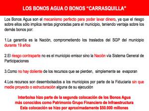 Bonos Carrasquilla.: Hasta en Interbolsa fueron negociados los “Bonos Carrasquilla” Bonos Carrasquilla.: Hasta en Interbolsa fueron negociados los “Bonos Carrasquilla”
