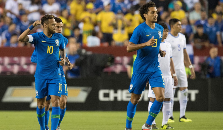 Brasil amistoso El Salvador: Brasil se divierte y golea a El Salvador
