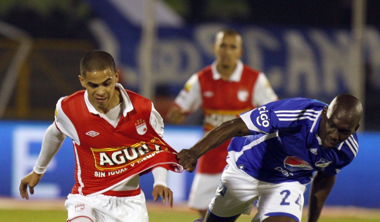 en vivo santa fe millonarios: Santa Fe y Millonarios se enfrentan internacionalmente 42 años después