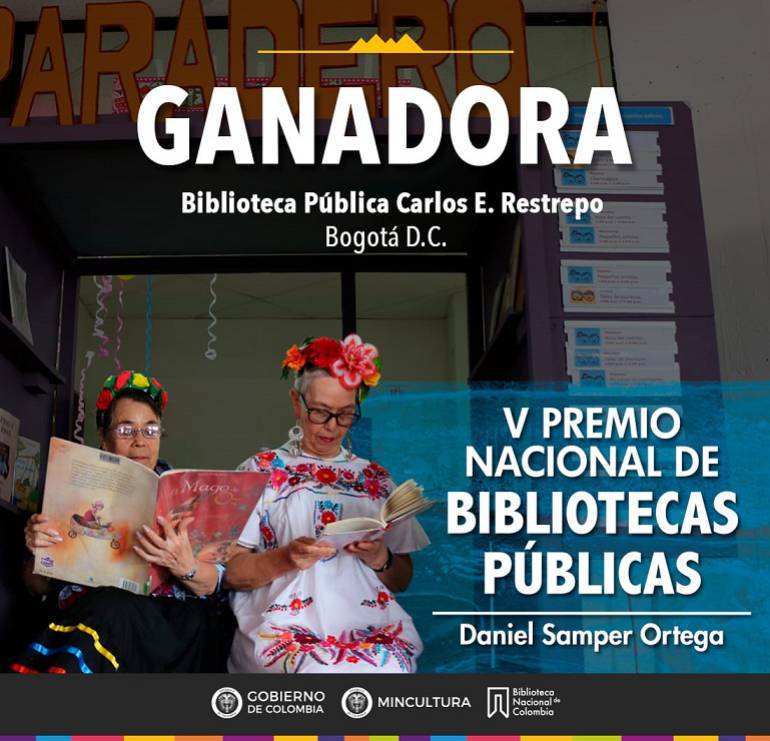 Cuatro bibliotecas reciben el Premio Daniel Samper Ortega 2018