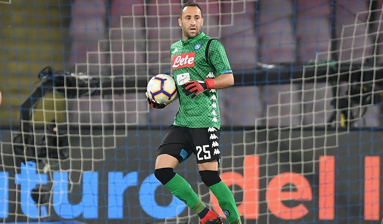 David Ospina Napoli: David Ospina mantuvo el arco en cero en el debut de Napoli en la Champions