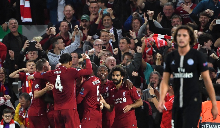 Liverpool 3-2 PSG: Liverpool venció al PSG en un partidazo de estreno en la Champions