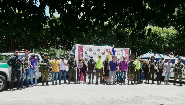 Narcotráfico: 2 mujeres lideraban banda de micratráfico que deja 15 capturados en Arauca