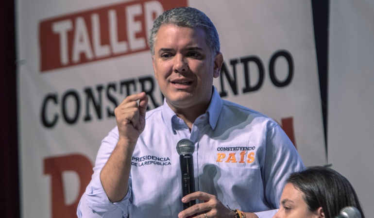 Política Drogas Iván Duque: Duque firmará esta semana decreto para confiscar droga en la calle
