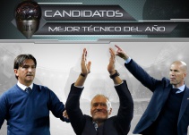 Los nominados al mejor técnico del año en los premios The Best