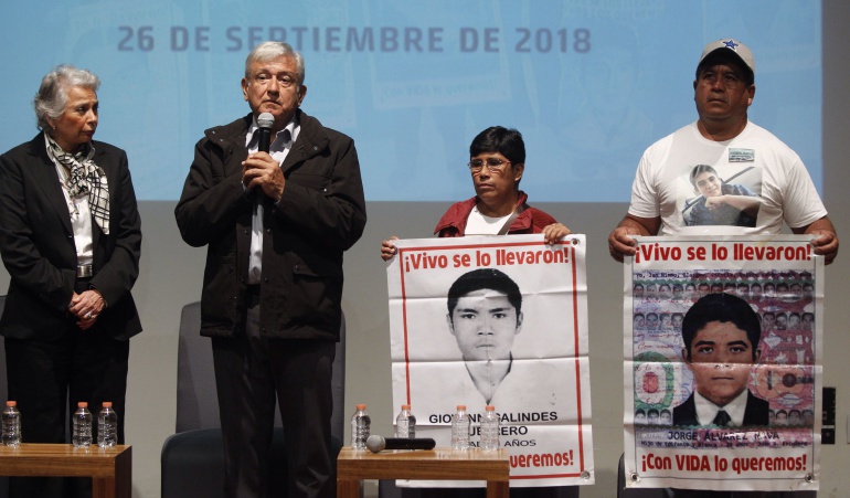 Caso Ayotzinapa: México expresa compromiso a 4 años de desaparición de Ayotzinapa