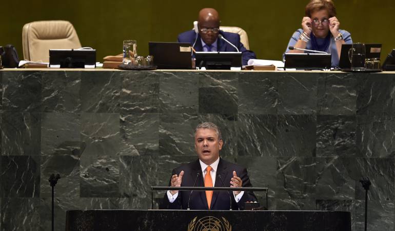 Ivàn Duque en la ONU: Las 8 frases claves del discurso de Duque ante la ONU