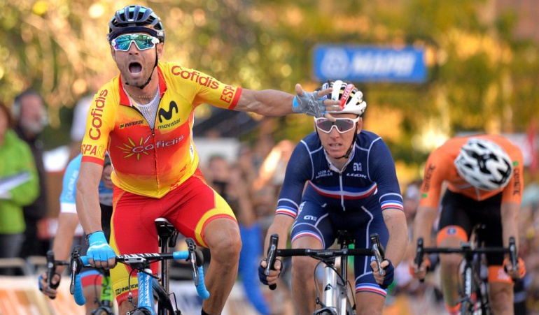 Alejandro Valverde Ciclismo Mundial: ¡Alejandro Valverde, nuevo campeón mundial de ciclismo!