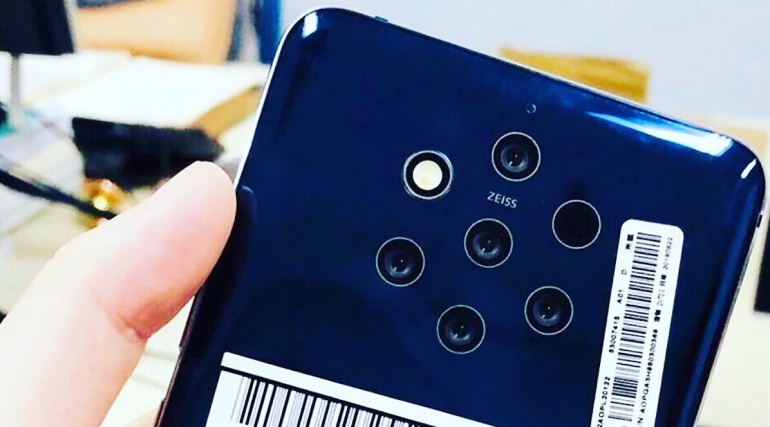 Cámaras fotográficas: La nueva apuesta de Nokia ¡Cinco cámaras en un teléfono!
