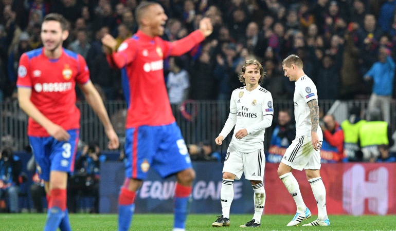 Real Madrid 0-1 CSKA Moscú: En caída libre: Real Madrid perdió ante CSKA Moscú por la Champions League