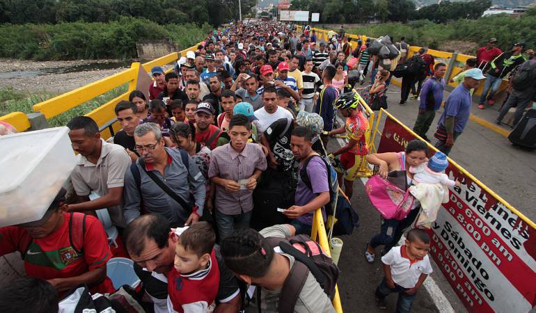 Crisis venezolana.: Para el año 2021 Colombia podría recibir más de 4.000.000 de venezolanos