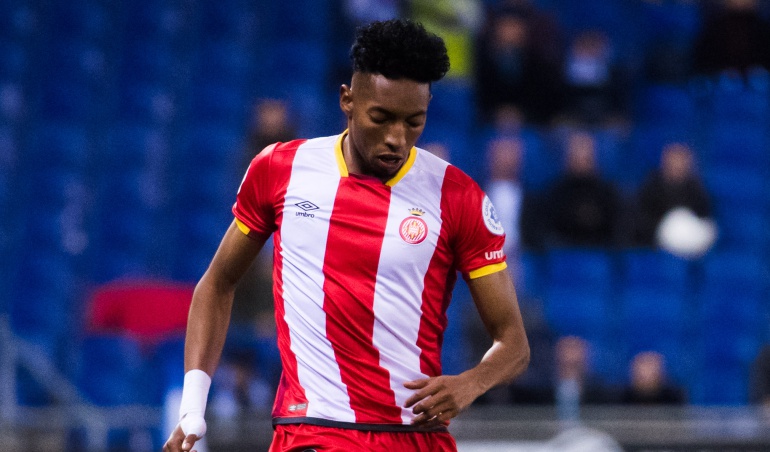 johan mojica lesion girona: Johan Mojica se recupera y ya entrena con Girona después de casi dos meses