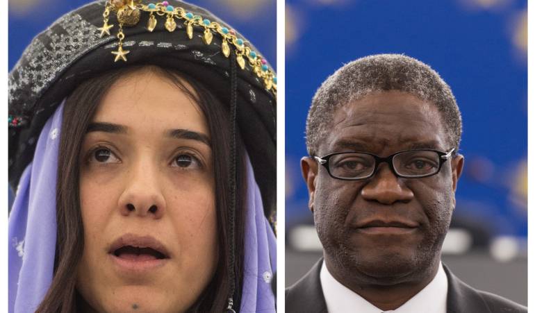 Nadia Murad y Denis Mukwege/ Nobel de Paz 2018
