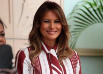 La solitaria y polémica gira de Melania Trump