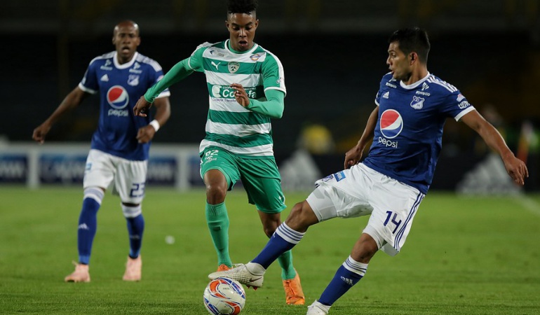 millonarios equidad liga aguila goles: Equidad venció a Millonarios y agudizó su crisis