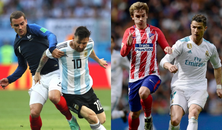 Griezmann sobre Cristiano y Messi: Griezmann: "Ronado y Messi son leyendas, no me comparo con ellos"