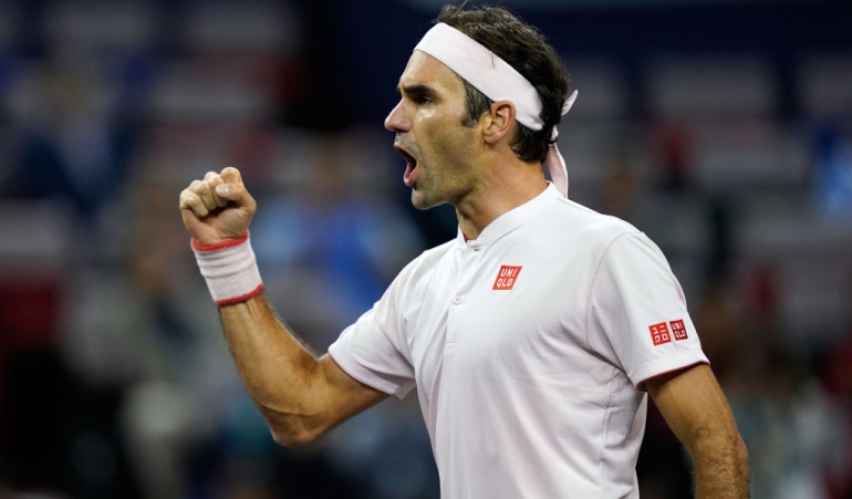 Federer Shanghái Bautista: Federer debutó con victoria en Shanghái y enfrentará a Bautista en octavos