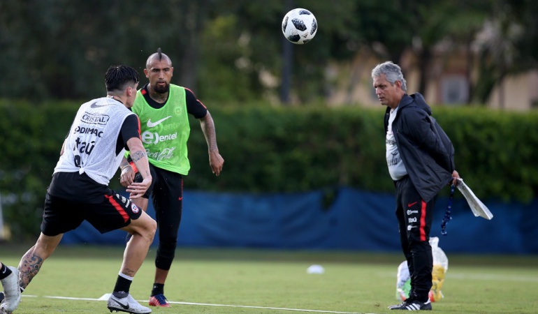 Arturo Vidal sobre Reinaldo Rueda: Vidal: "El de Rueda es un proceso lindo, conoce mucho el fútbol"
