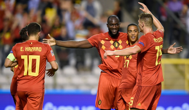 belgica goles lukaku suiza: Bélgica se impone a Suiza con un doblete de Lukaku