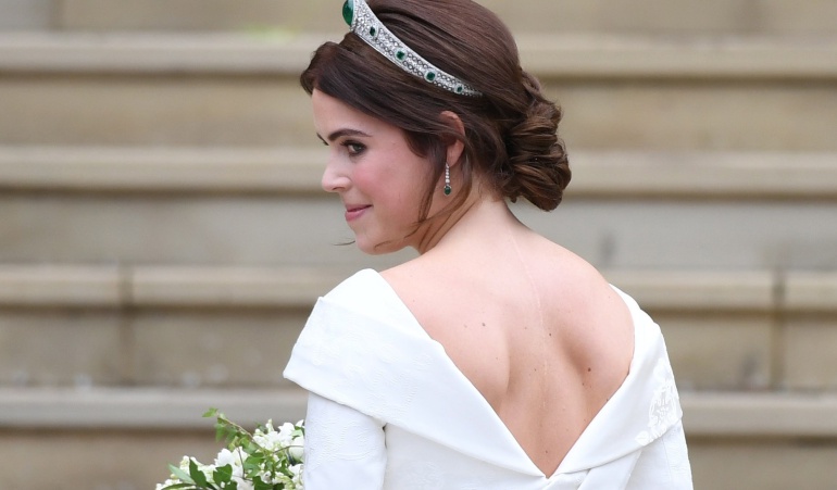 Bodas reales: Escote del vestido de novia de la princesa Eugenia: conmemorando el pasado