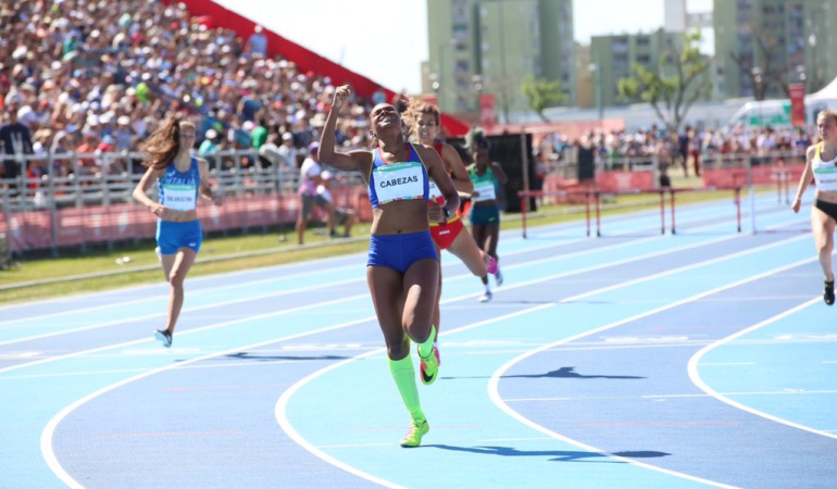 Valeria Cabezas, Medalla de oro: Un oro más: Valeria Cabezas ganó en los Olímpicos de la Juventud