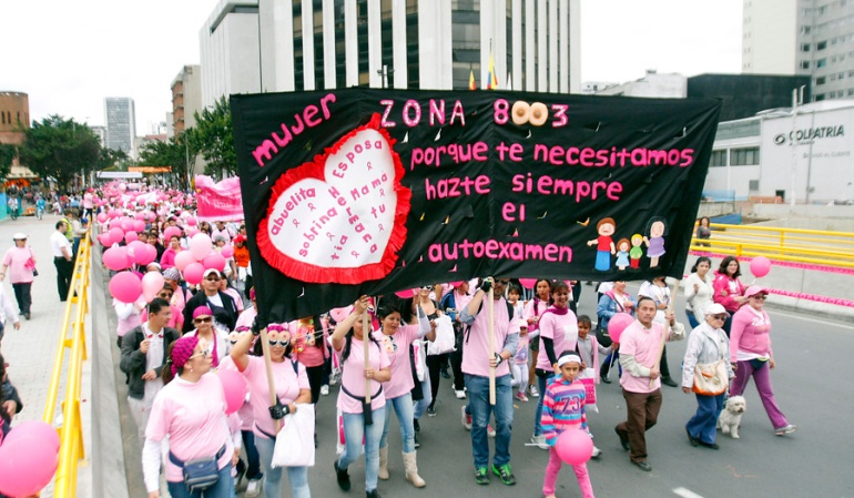 Cáncer de mama: Más de 8.000 nuevos casos de cáncer de mama diagnosticados en Colombia