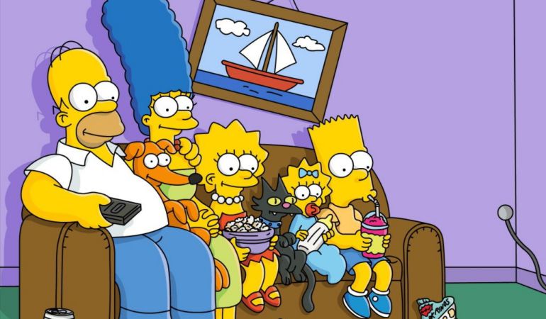 Los Simpson predicen la legalización de la marihuana en Canadá