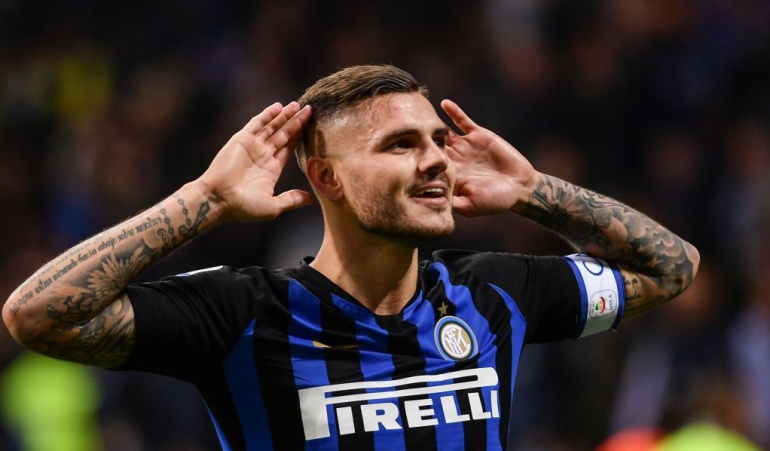 Icardi Inter 1-0 Milan Serie: Icardi le entrega al Inter el derbi de Milán con un gol a los 92 minutos