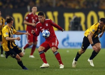 James Rodríguez, presente en la victoria del Bayern Múnich en Champions
