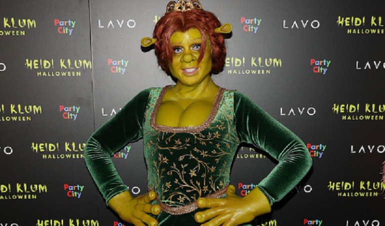 El mejor disfraz de halloween: ¡Increíble! Heidi Klum se disfrazó de la princesa Fiona de 'Shrek’