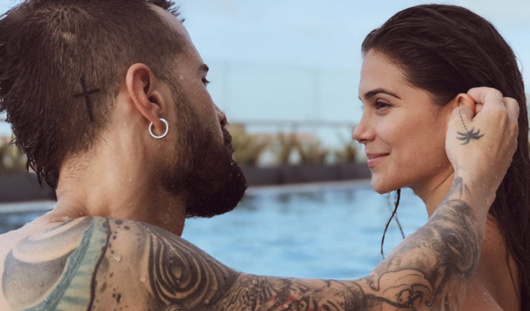 Gracioso apodo de Greeicy Rendón a Mike Bahía