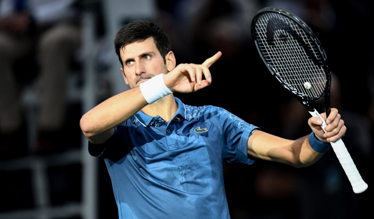 djokovic cilic master paris francia resultado: Djokovic supera a Cilic y avanza a semifinales de París