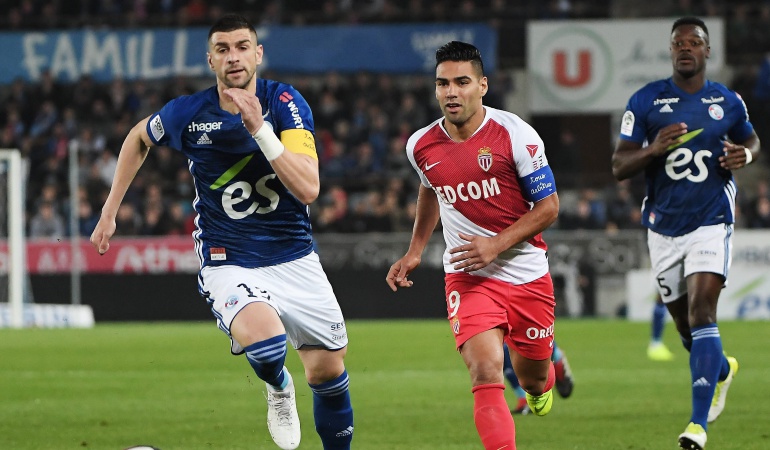 falcao monaco liga francia: Falcao volvió a jugar en nueva derrota del Mónaco