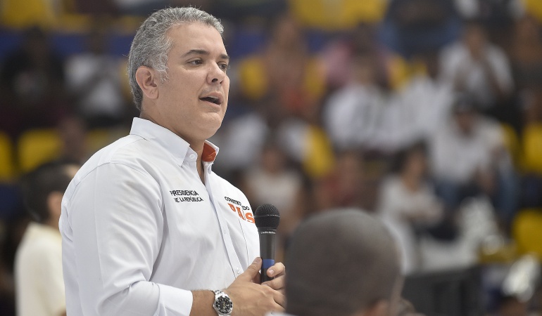 Ley de Financiamiento: Ley de Financiamiento será debatida en el Congreso: Presidente Duque