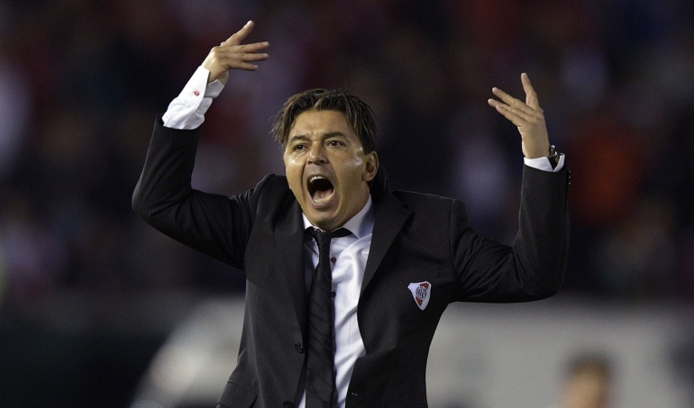 marcelo gallardo sancion copa libertadores river plate boca juniors: Conmebol castiga a Gallardo y lo priva de ingresar a los estadios