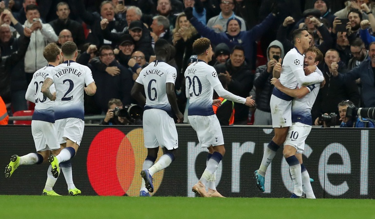 tottenham champions davinson sanchez psv: Con Dávinson Sánchez, Tottenham saca valiosa victoria en Champions