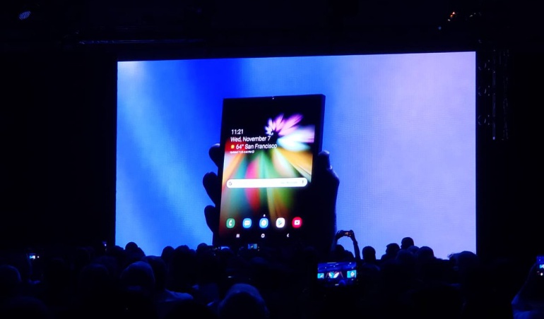 'Infinity Flex Display' celular que se dobla: ¡Una pantalla que se dobla! Samsung presentó el 'Infinity Flex Display'