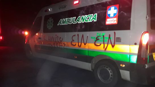 Una mujer herida y vehículos incinerados deja ataque del ELN en el Cesar Una mujer herida y vehículos incinerados deja ataque del ELN en el Cesar