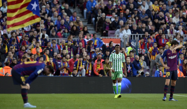 Barcelona 2-4 Betis: Messi regresó con dos goles pero Barcelona perdió ante el Betis