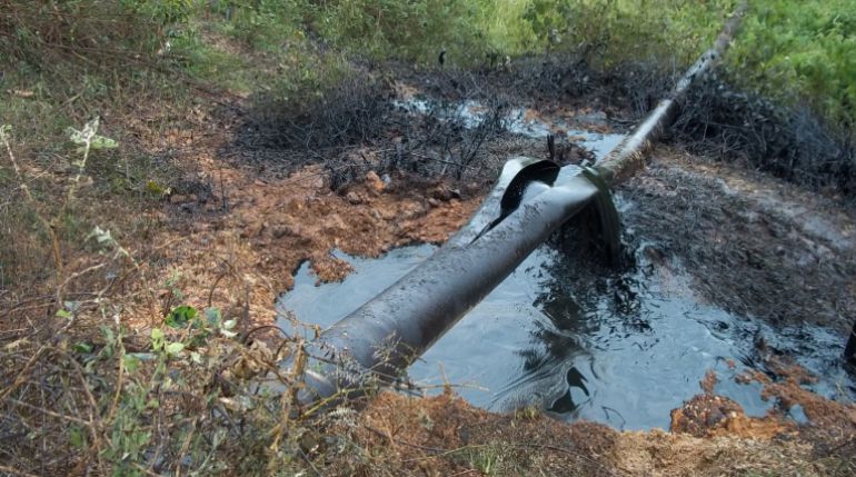 Verifican dos posibles atentados contra oleoducto Caño Limón Coveñas