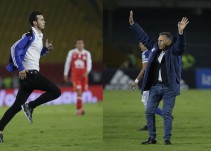 Abrazo robado: el hincha que se despidió de Miguel Ángel Russo