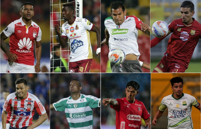cuartos de final liga aguila santa fe tolima once caldas medellin junior: Así fueron los enfrentamientos en el año de los 8 clasificados